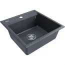 Кухонная мойка Paulmark Stepia PM115051-DG 50x51 см, графит