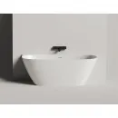 Ванна из литьевого мрамора Salini S-Sense Sofia Wall 102517G 160x80 см, белый глянец