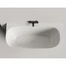 Ванна из литьевого мрамора Salini S-Sense Sofia Wall 102517G 160x80 см, белый глянец
