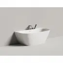 Ванна из литьевого мрамора Salini S-Sense Sofia Wall 102517G 160x80 см, белый глянец