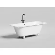 Ванна из литьевого мрамора Salini S-Sense Ornella Axis 103411M 180x80 см, белый матовый