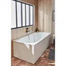 Ванна из литьевого мрамора Jacob Delafon Odeon Rive Gauche E6D152-00 170x75 см, белый