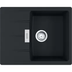Кухонная мойка Fragranit Franke Centro CNG 611/211-62 черный матовый 114.0639.677