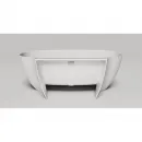 Ванна из литьевого мрамора Salini S-Sense Alda Wall 101915G 170x90 см, белый глянец