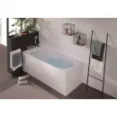 Ванна из литьевого мрамора Jacob Delafon Odeon Rive Gauche E6D151-00 170x70 см, белый