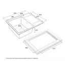 Кухонная мойка Paulmark Flugen черный PM216550-BL