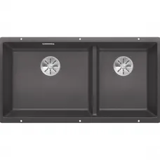 Кухонная мойка Blanco Subline 480/320-U InFino темная скала 523585