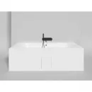 Ванна из литьевого мрамора Salini S-Sense Ornella Axis 103412M 190,5x90,5 см, белый матовый