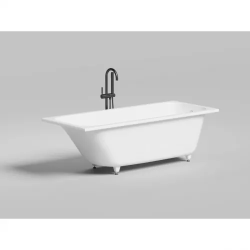 Ванна из литьевого мрамора Salini S-Sense Orlanda 102011M 170x70 см, белый матовый