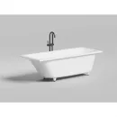 Ванна из литьевого мрамора Salini S-Sense Orlanda 102011M 170x70 см, белый матовый