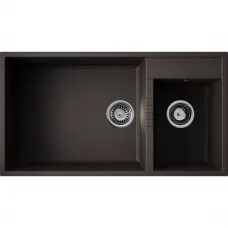Кухонная мойка Omoikiri Tetogranit Tedori 85-2-U-ES 4997240 85x46,5 см, эспрессо