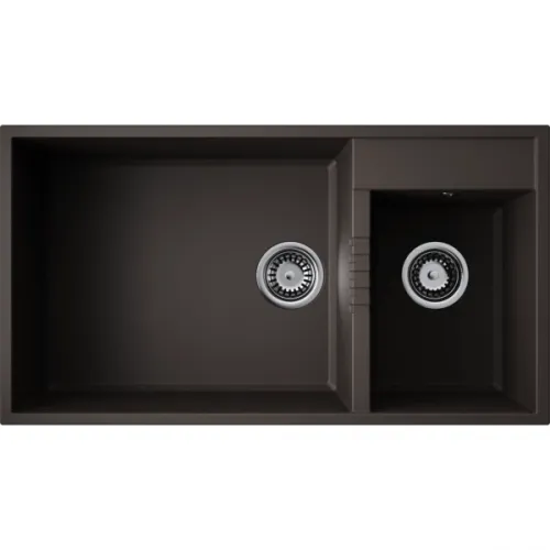Кухонная мойка Omoikiri Tetogranit Tedori 85-2-U-ES 4997240 85x46,5 см, эспрессо