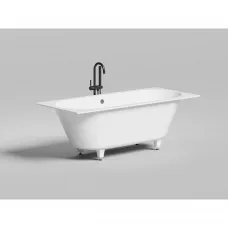 Ванна из литьевого мрамора Salini S-Stone Ornella Axis 103423M 170,5x75,5 см, белый матовый
