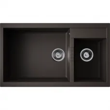 Кухонная мойка Omoikiri Tetogranit Tedori 86-2-LB-ES 4997242 86x50 см, эспрессо