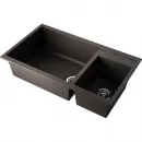 Кухонная мойка Omoikiri Tetogranit Tedori 86-2-LB-ES 4997242 86x50 см, эспрессо