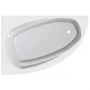 Ванна из литьевого мрамора Astra-Form Тиора 01010023 154,5x105 см L, белый