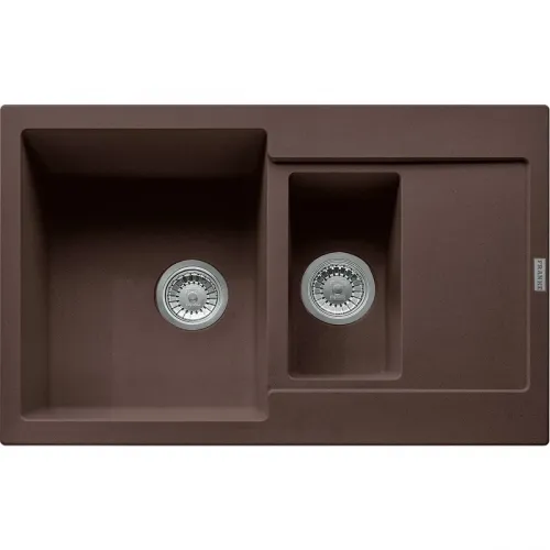 Кухонная мойка Fragranit Franke Maris MRG 651-78 шоколад 114.0198.351