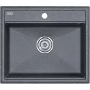 Кухонная мойка Paulmark Stepia PM115951-DG 59x51 см, графит