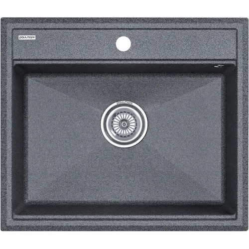 Кухонная мойка Paulmark Stepia PM115951-DG 59x51 см, графит