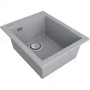 Кухонная мойка Paulmark Acrystone Decoration Urban grey PM934150-UGR 41x50 см, серый