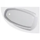 Ванна из литьевого мрамора Astra-Form Тиора 01010028 154,5x105 см R, белый
