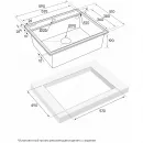 Кухонная мойка Paulmark Stepia PM115951-GRM 59x51 см, серый металлик