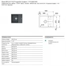 Кухонная мойка Fragranit Franke Basis BFG 611-62 графит 114.0280.845