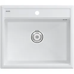 Кухонная мойка Paulmark Stepia PM115951-WH 59x51 см, белый