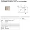 Кухонная мойка Fragranit Franke Basis BFG 611-62 сахара 114.0280.833