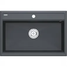 Кухонная мойка Paulmark Stepia PM117551-AN 75x51 см, антрацит
