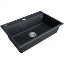 Кухонная мойка Paulmark Stepia PM117551-AN 75x51 см, антрацит