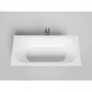Ванна из литьевого мрамора Salini S-Stone Ornella Axis Kit 103522M 190,5x90,5 см, белый матовый