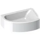Ванна из литьевого мрамора Astra-Form Анастасия 01010024 182x125 см R, белый