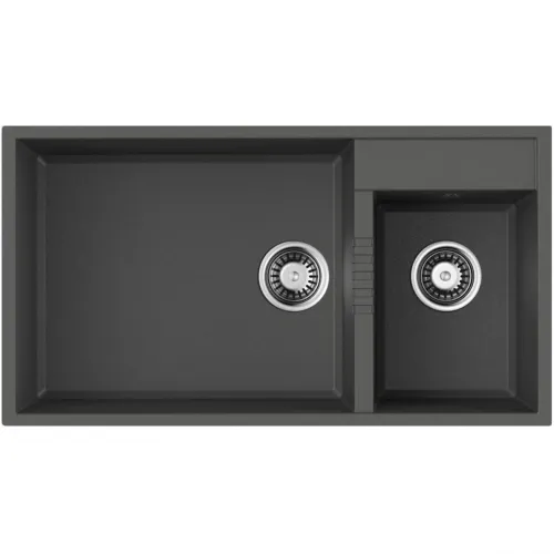 Кухонная мойка Tetogranit Omoikiri Tedori 85-2-U-PL платина 4993947