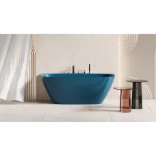 Ванна из литьевого мрамора Salini S-Stone Sofia Wall 102523MF 180x85 см, покраска по RAL матовый полностью