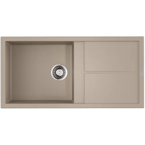 Кухонная мойка Tetogranit Omoikiri Sumi 100-SA бежевый 4993656
