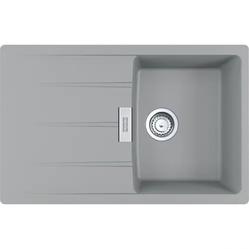 Кухонная мойка Fragranit Franke Centro CNG 611/211-78 серый камень 114.0639.688