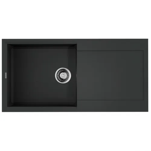 Кухонная мойка Tetogranit Omoikiri Sakaime 100-BL черный 4993884