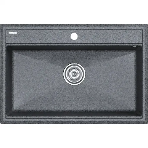 Кухонная мойка Paulmark Stepia PM117551-DG 75x51 см, графит