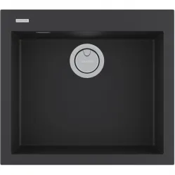 Кухонная мойка Paulmark Acrystone Decoration Anthracite PM935650-AN 56x50 см, антрацит