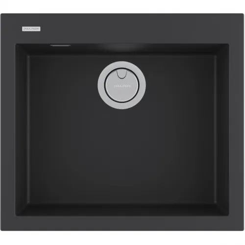 Кухонная мойка Paulmark Acrystone Decoration Anthracite PM935650-AN 56x50 см, антрацит