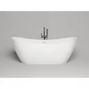Ванна из литьевого мрамора Salini S-Sense Noemi 101811G 186x81,5 см, отдельностоящая, белый глянец