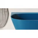 Ванна из литьевого мрамора Salini S-Stone Sofia Corner 102524MF 170x85 см R, покраска по RAL матовый полностью
