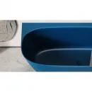 Ванна из литьевого мрамора Salini S-Stone Sofia Corner 102524MF 170x85 см R, покраска по RAL матовый полностью