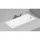 Ванна из литьевого мрамора Salini S-Sense Ornella 102311G 170x75 см, белый глянец