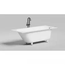 Ванна из литьевого мрамора Salini S-Sense Ornella 102311G 170x75 см, белый глянец