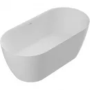 Ванна из литьевого мрамора Cezares RELAX CZR-RELAX-150-75-57-SSB 150x75 см, отдельностоящая, белый