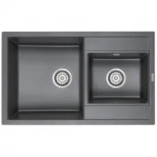 Кухонная мойка Paulmark Tandem графит PM238250-DG
