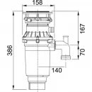 Измельчитель пищевых отходов Franke Turbo Elite TE-75S 134.0607.344