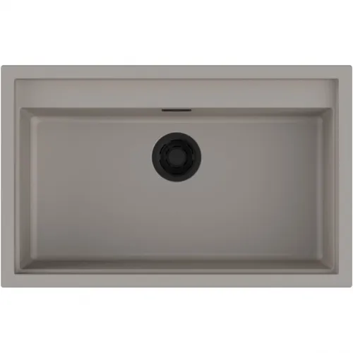 Кухонная мойка Artceramic Omoikiri Sintesi 79-GR ленинградский серый 4997139